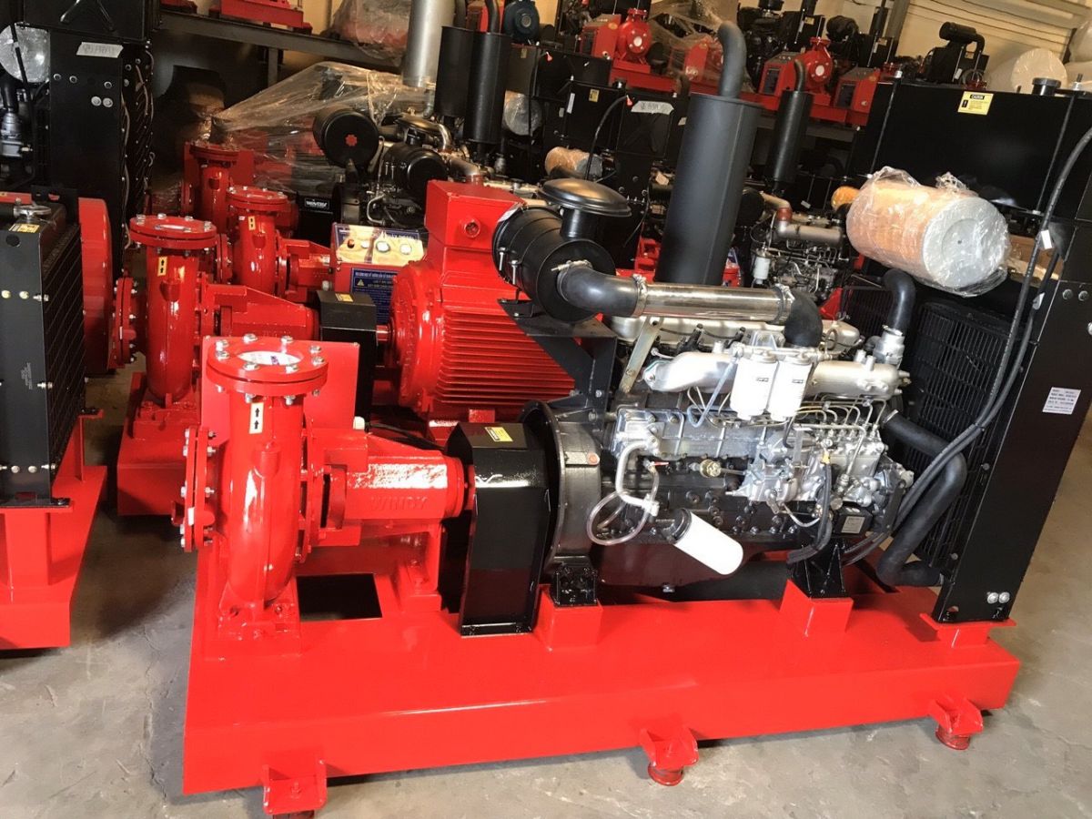 Bơm cứu hỏa diesel