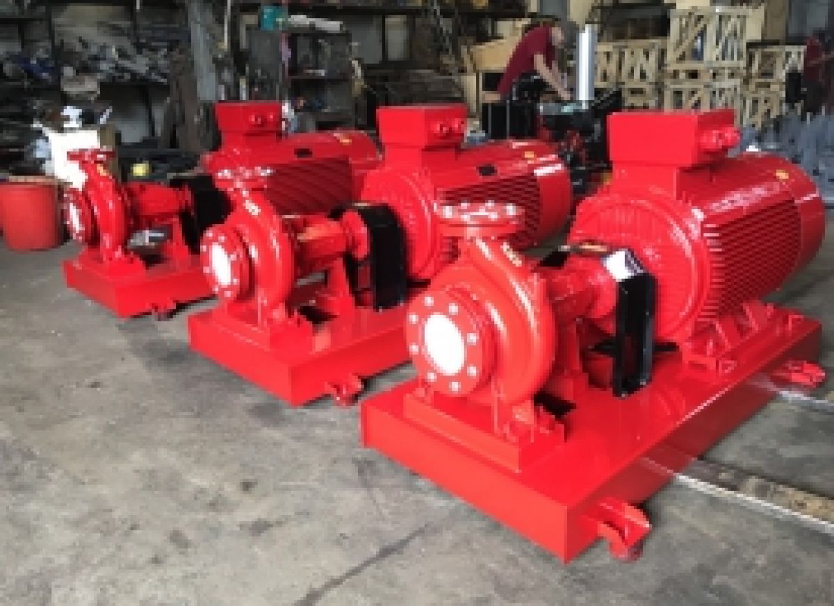 M&aacute;y bơm chữa ch&aacute;y điện Windy